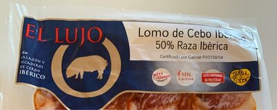 Lomo de cebo iberico