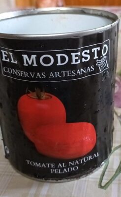 Tomate natural pelado