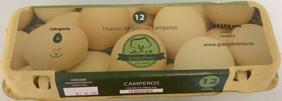 Huevos de gallinas camperas