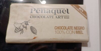 Chocolate negro 100% con miel