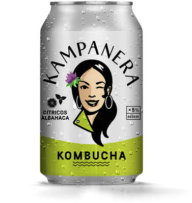 Kombucha Cítricos y Albahaca