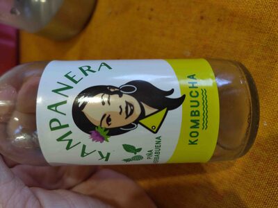 Kombucha piña y hierbabuena