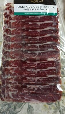 Paleta de cebo iberico