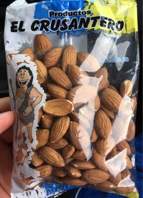 Almendra natural el crusantero front packaging