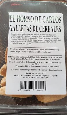 Galletas de cereales