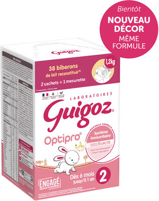 GUIGOZ OPTIPRO 2 Carton 2x600g