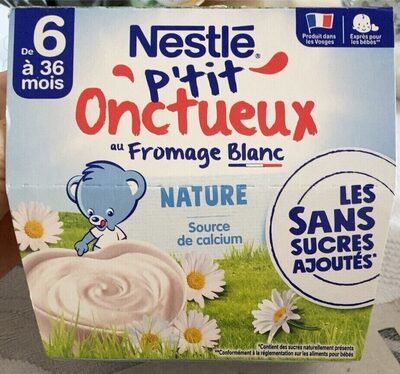 P’tit onctueux au fromage blanc