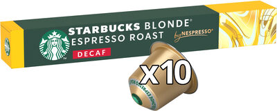 STARBUCKS by Nespresso Blonde Décaféiné 10 capsules