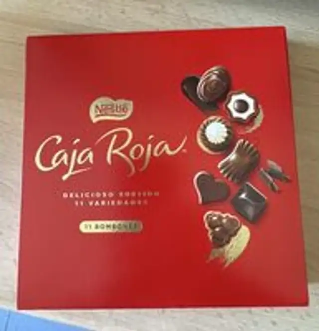 Caja roja nestle