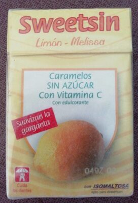 Caramelos limón y melisa