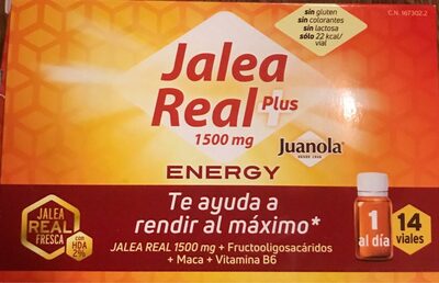 Jalea real front packaging