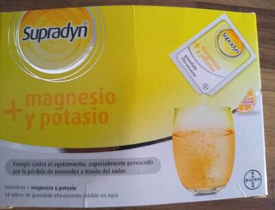 Supradyn +  magnesio y potasio