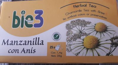 Manzanilla con anís