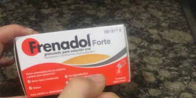 Frenadol Forte front packaging