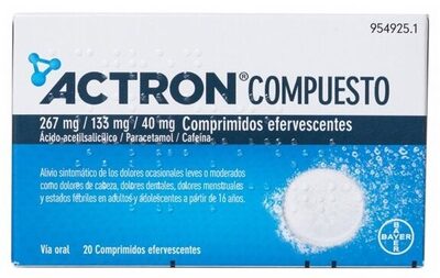 Actron compuesto front packaging