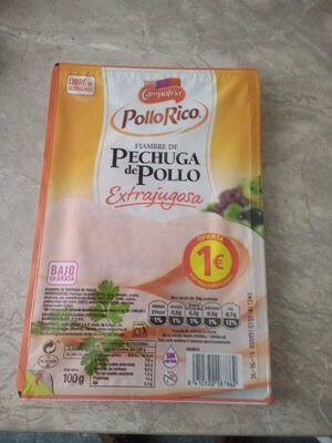 Pollorico pechuga de pollo front packaging