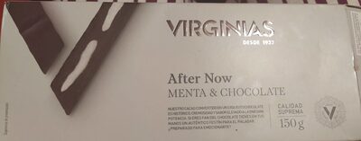 After Now, Menta y Chocolate front packaging