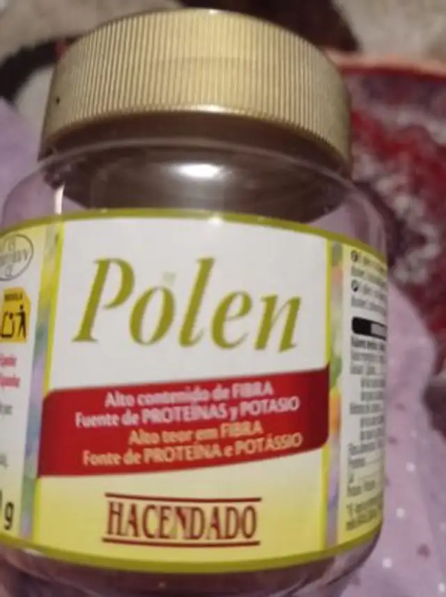polen ingredients label