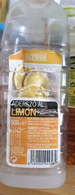 Aderezo al limon