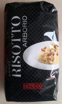 Arroz risotto arborio front packaging