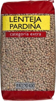 Lenteja Pardina front packaging