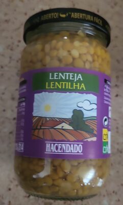 Lentilha front packaging