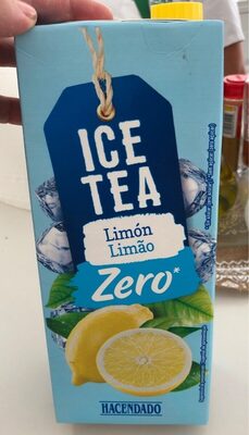 Ice tea limon zero front packaging