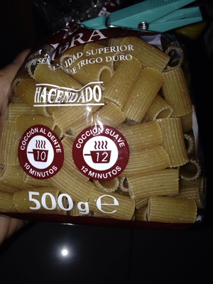 Macarron alto contenido en fibra front packaging