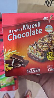 Barritas muesli chocolate