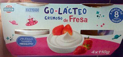 Go-Lácteo cremoso de fresa
