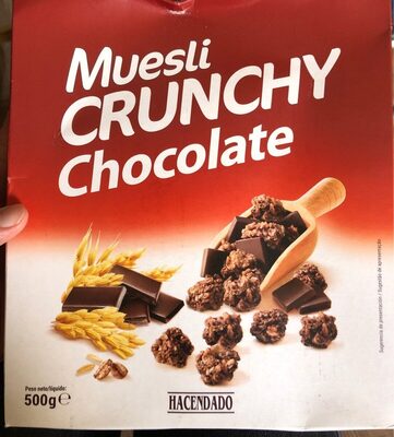 Muesli crunchy chocolate
