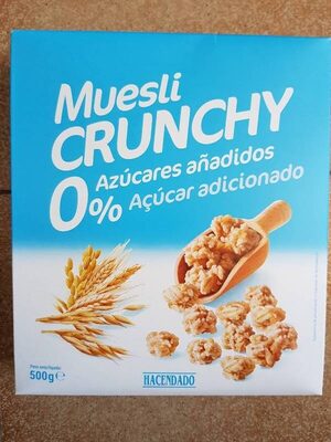 Muesli crunchy 0%