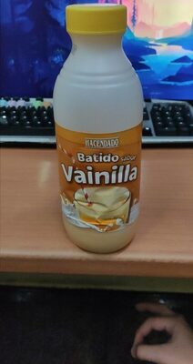 Batido sabor vainilla front packaging