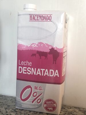Leche desnatada