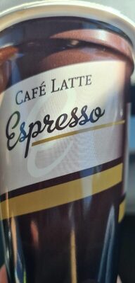 Café latte espresso front packaging