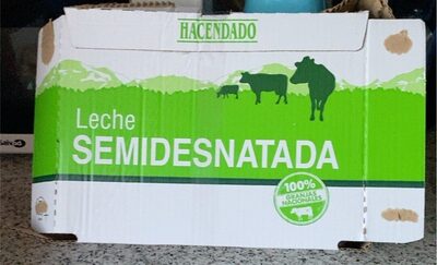 Leche semidesnatada