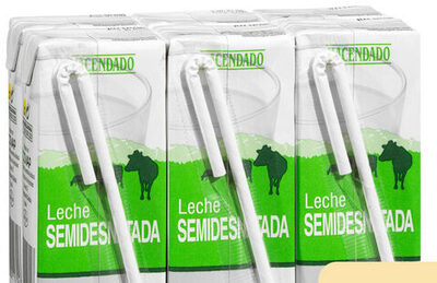 Leche semidesnatada