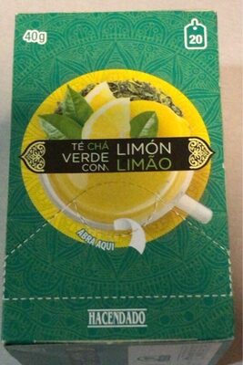 Te verde con limon
