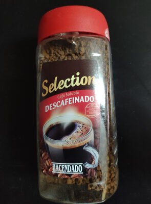 Café soluble descafeinado selección