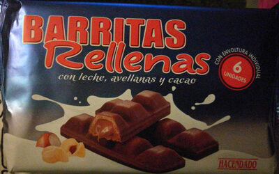 Barritas rellenas