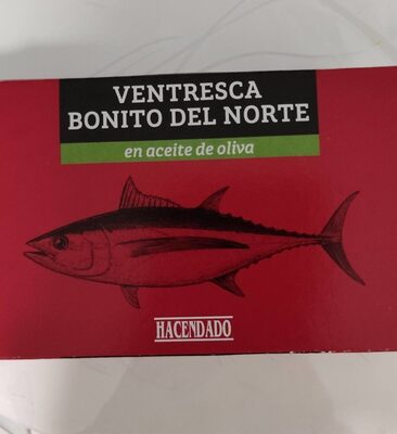 Ventresca bonito del norte aceite oliva front packaging
