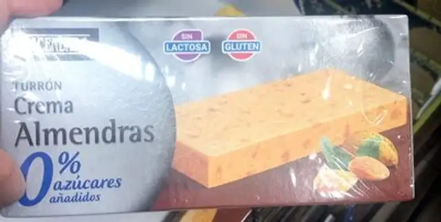 Turron crema almendras