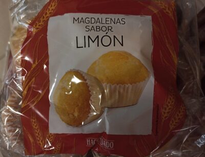 Magdalenas sabor limón