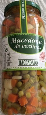 Macedonia de verduras