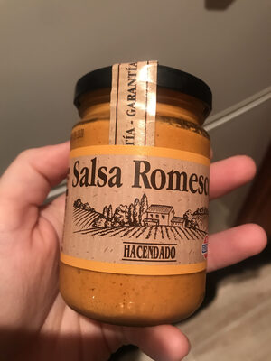 Salsa romesco front packaging