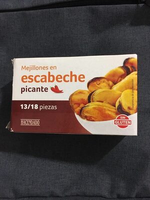 Mejillones en escabeche picante