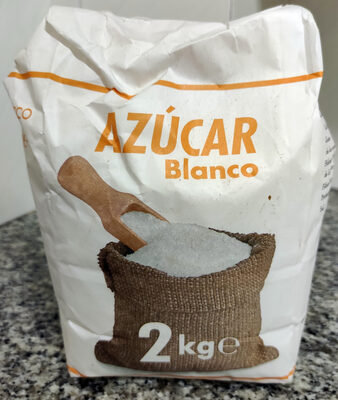 Azúcar blanco front packaging
