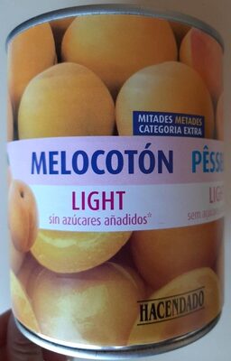 Melocotón Light (sin azúcares añadidos*)