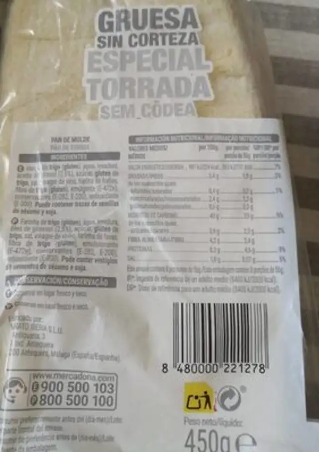 Gruesa sin corteza
