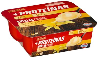 natillas creme sabor vainilla front packaging